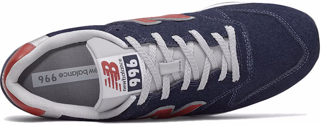 New Balance NB 996 低幫 跑步鞋 男女同款 藍紅 Lookbook New Balance NB 996 低幫 跑步鞋 男女同款 藍紅