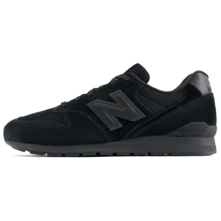 New Balance 996 Leather Low-Top Lifestyle Sneakers Black CM996CS2