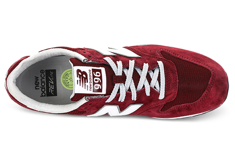 Shop New Balance 996 Zapatillas 'Rojo Vino' MRL996KD