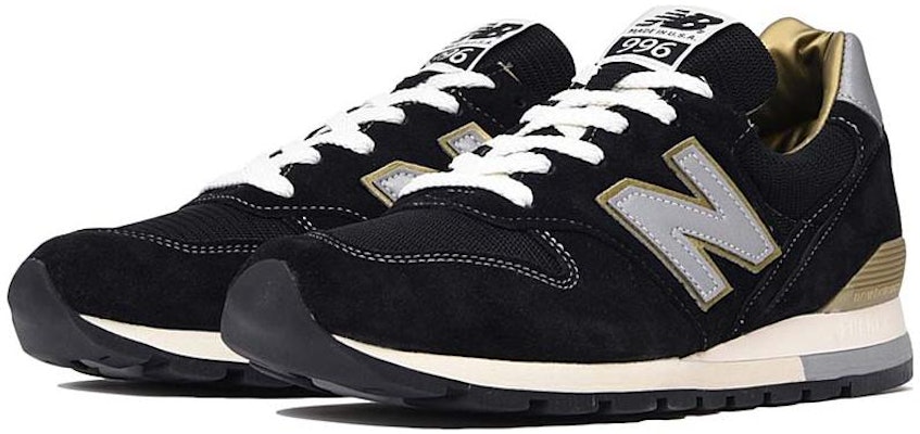 New Balance 996 Hecho en USA 'Negro Oro' ML996EK Lookbook New Balance 996 Hecho en USA 'Negro Oro' ML996EK
