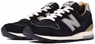 Lookbook New Balance 996 Buatan USA 'Hitam Emas' ML996EK