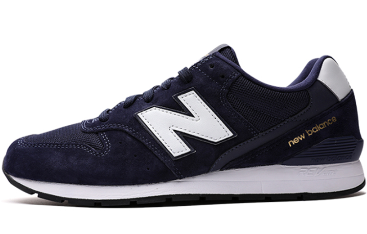 Buy New Balance 996 Seri Klasik Kasual Biru Navy MRL996PN