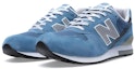 Lookbook New Balance NB 996 低筒 跑步鞋 男女合載 天藍色