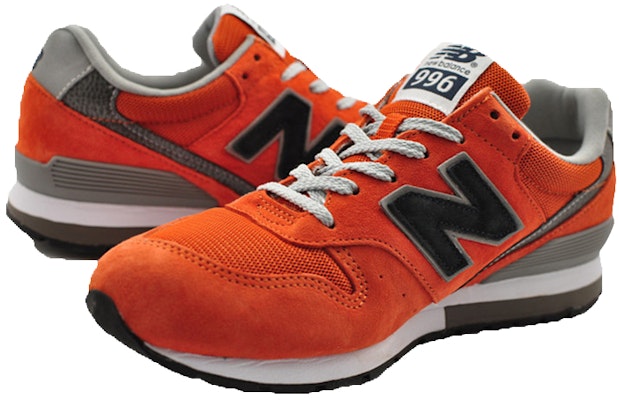 New Balance 996 Seri Low-Top 'Oranye Abu Putih Hitam' MRL996BO Lookbook New Balance 996 Seri Low-Top 'Oranye Abu Putih Hitam' MRL996BO
