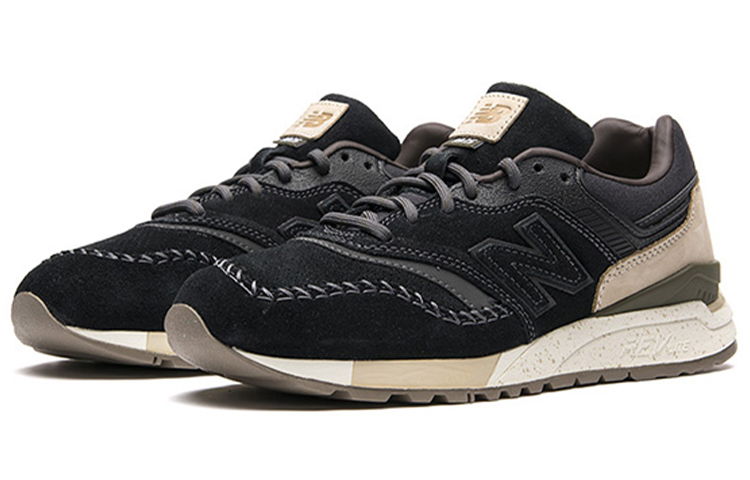 Lookbook New Balance 997.5 Low-Top Negro/Gris Series. ML997HEL