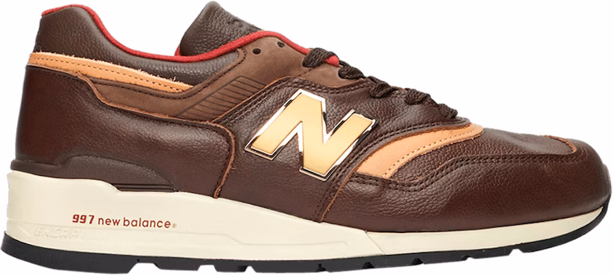뉴발란스 997 '브라운 가죽' M997PAH M997PAH Buy 뉴발란스 997 '브라운 가죽' M997PAH M997PAH