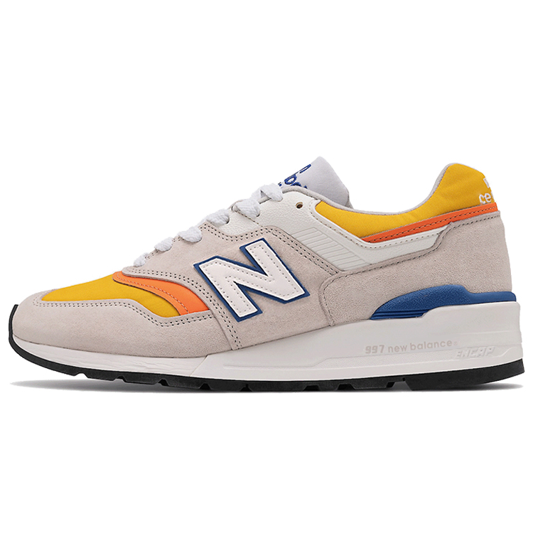 Buy New Balance NB 997 低幫 跑步鞋 男女同款 灰黃