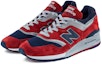 Lookbook New Balance 997 Connoisseur Esquí Rojo M997CSIY