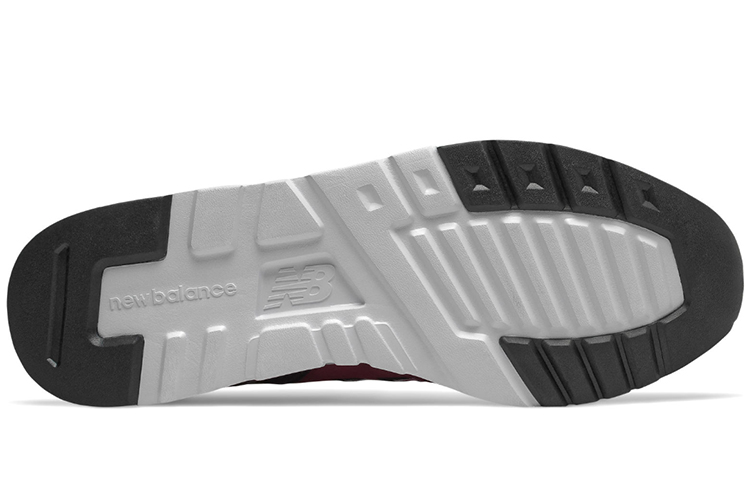 Shop New Balance 997 D-Wide Hitam/Merah CM997HEL