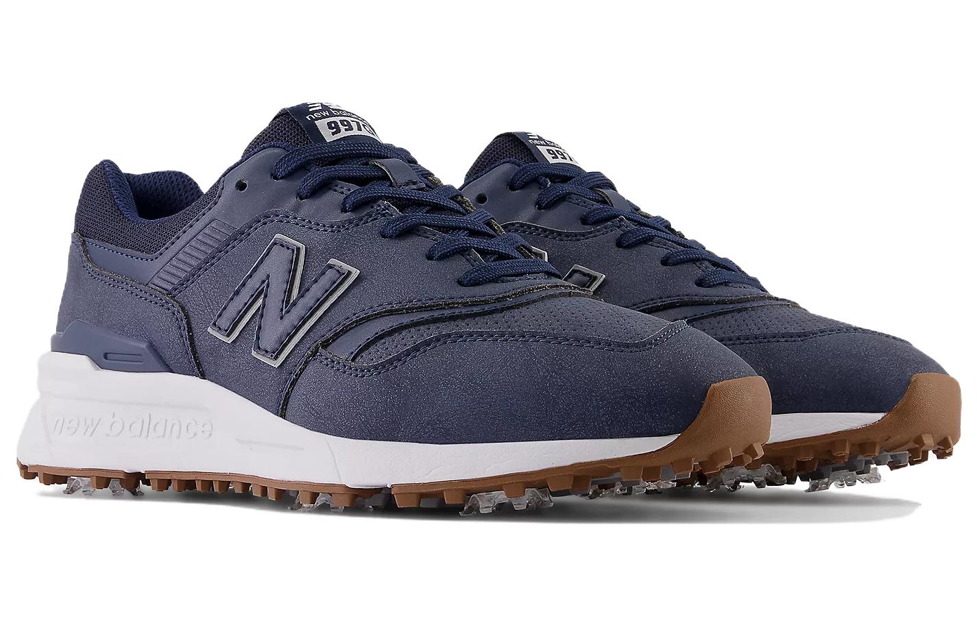 Lookbook New Balance 997 Golf 'Navy Putih Gum' MG997NV1