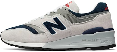 New Balance 997 Grey Navy M997WEB