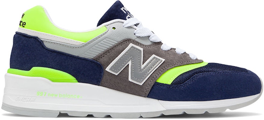 New Balance 997 Buatan AS 'Biru Lime' M997LBL Lookbook New Balance 997 Buatan AS 'Biru Lime' M997LBL