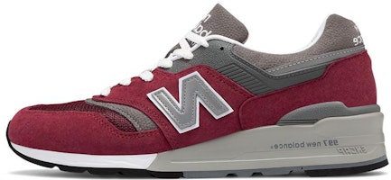 New Balance 997 Made in USA 'Burgundy Grey' M997BR New Balance 997 Made in USA 'Burgundy Grey' M997BR