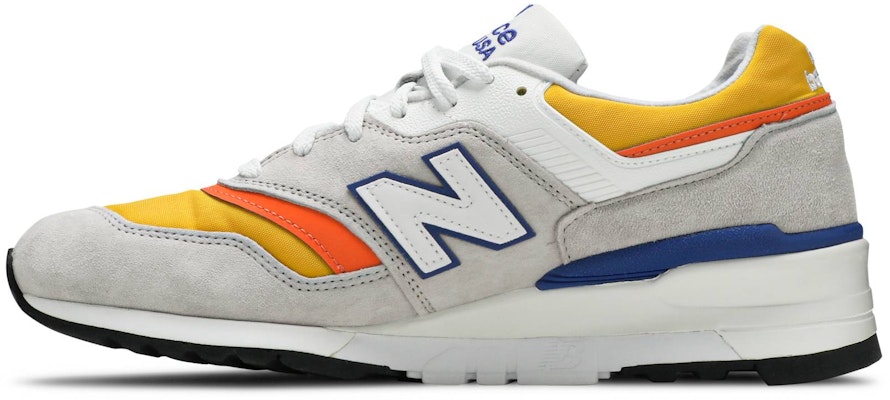 New Balance 997 Dibuat Di USA 'Abu-Oranye' M997PT Lookbook New Balance 997 Dibuat Di USA 'Abu-Oranye' M997PT