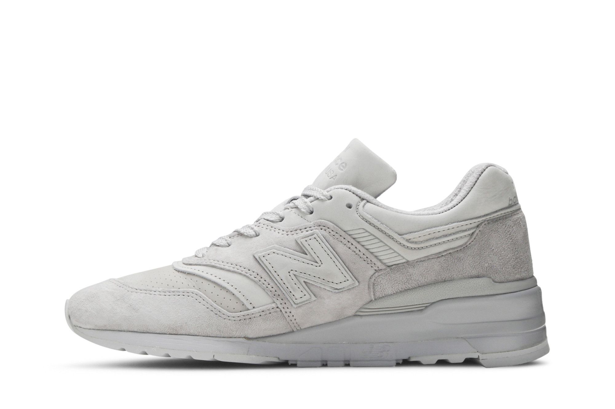 Lookbook New Balance 997 Gemaakt in de VS ''Grijs Suède'' M997LBD