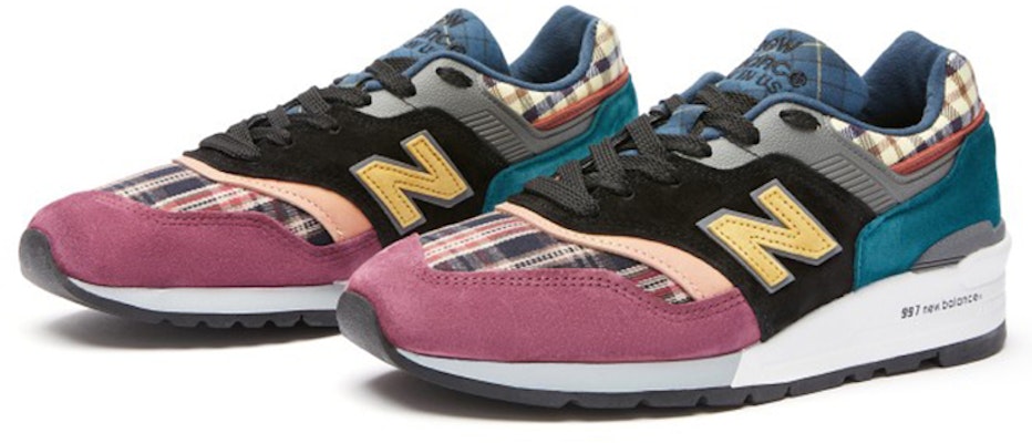 New Balance 997 Buatan AS 'Plaid Pack - Merah Anggur' M997DJ Order New Balance 997 Buatan AS 'Plaid Pack - Merah Anggur' M997DJ