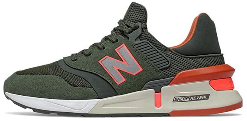 New Balance 997 Sport 'Green Orange' MS997RC Buy New Balance 997 Sport 'Green Orange' MS997RC