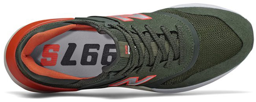 New Balance 997 Sport 'Green Orange' MS997RC Lookbook New Balance 997 Sport 'Green Orange' MS997RC