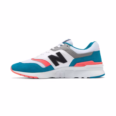 NB 997 White Aqua