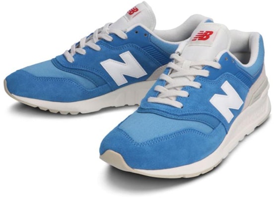 New Balance 997 Blanco/Azul CM997HBQ Lookbook New Balance 997 Blanco/Azul CM997HBQ
