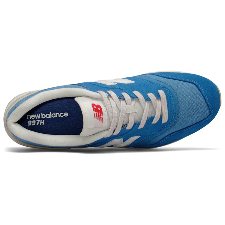 Shop New Balance 997 Blanco/Azul CM997HBQ