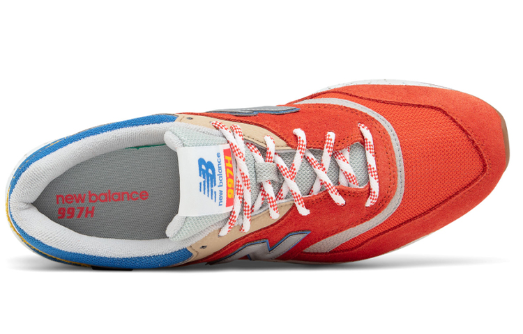 Lookbook New Balance 997H「能量紅原子黃」CM997HJP