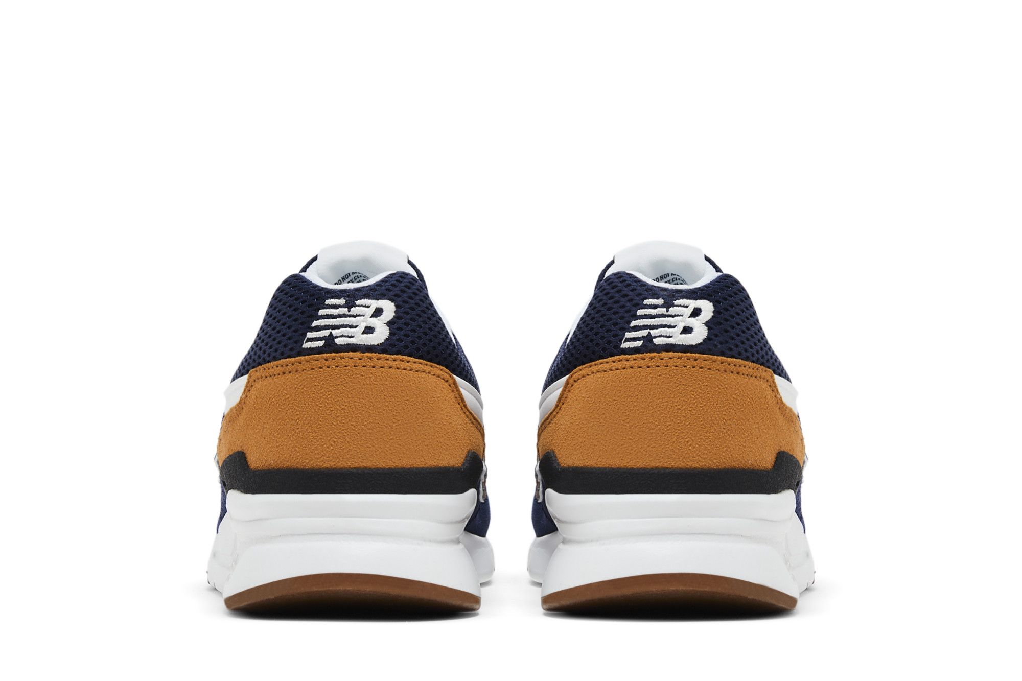 Details for New Balance 997H 'Navy Tobacco' Lelaki Kasut Sneakers. CM997HHD