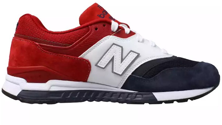 New Balance 997H 系列低帮红白蓝配色 ML997HCA Order New Balance 997H 系列低帮红白蓝配色 ML997HCA