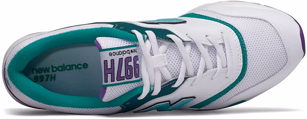 New Balance NB 997H 復古 低筒 跑步鞋 男女款 白綠色 Lookbook New Balance NB 997H 復古 低筒 跑步鞋 男女款 白綠色