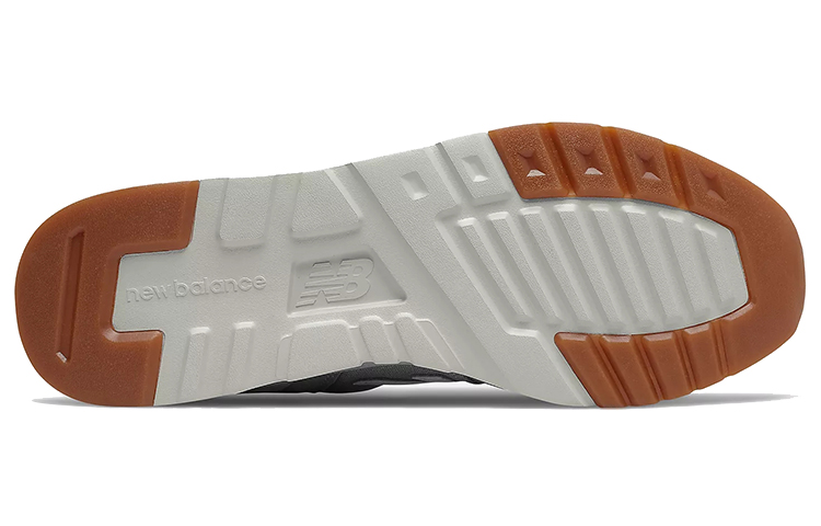 Shop New Balance NB 997H 低幫 跑步鞋 男女同款 灰白色