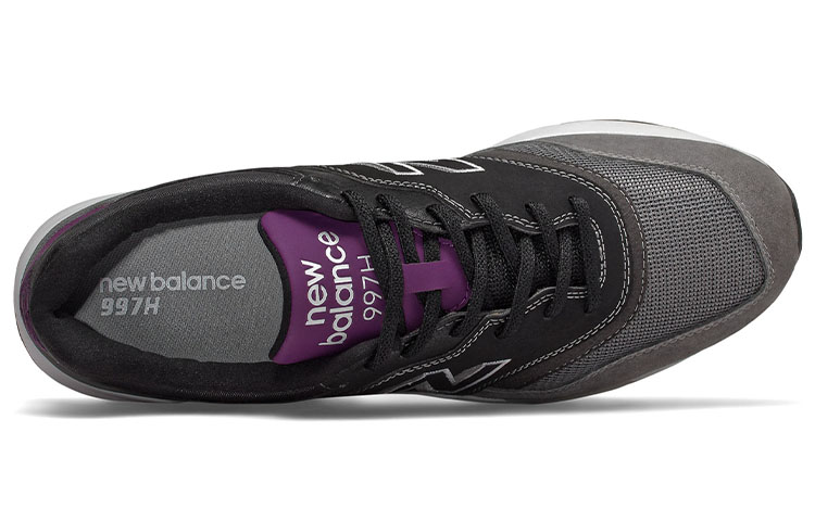Lookbook New Balance 997H Hitam/Ungu CM997HEK