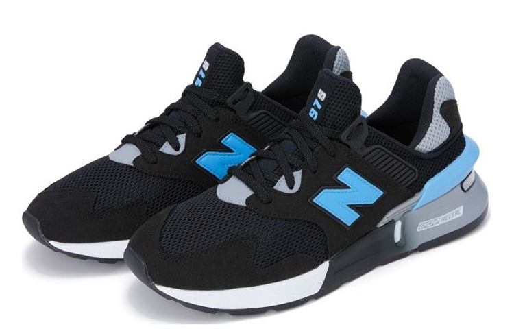 Lookbook New Balance 997S Negro Azul Lapis Claro MS997JKD