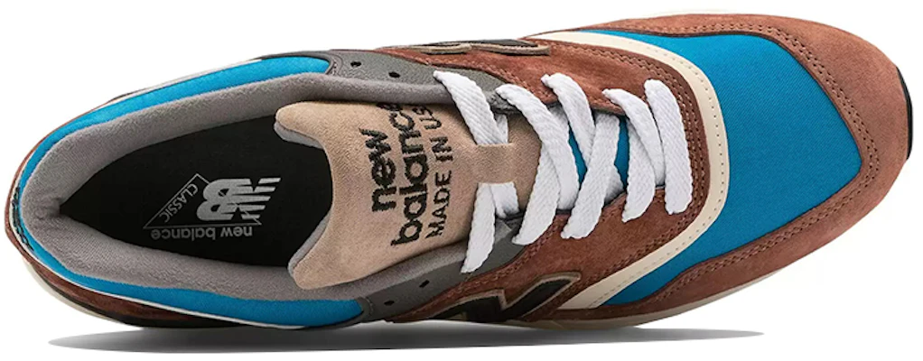 New Balance 997S Made in USA ''Bruin Blauw'' M997SOE Lookbook New Balance 997S Made in USA ''Bruin Blauw'' M997SOE