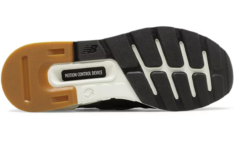 Shop New Balance 997S Kulit Saffiano Hitam MS997RB