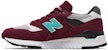 뉴발란스 998 '버건디 초크' (New Balance 998 'Burgundy Chalk') M998AWC