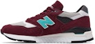 Buy 뉴발란스 998 '버건디 초크' (New Balance 998 'Burgundy Chalk') M998AWC