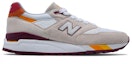 Order New Balance 998 'Coumarin Pack Putih Burgundy' M998CST