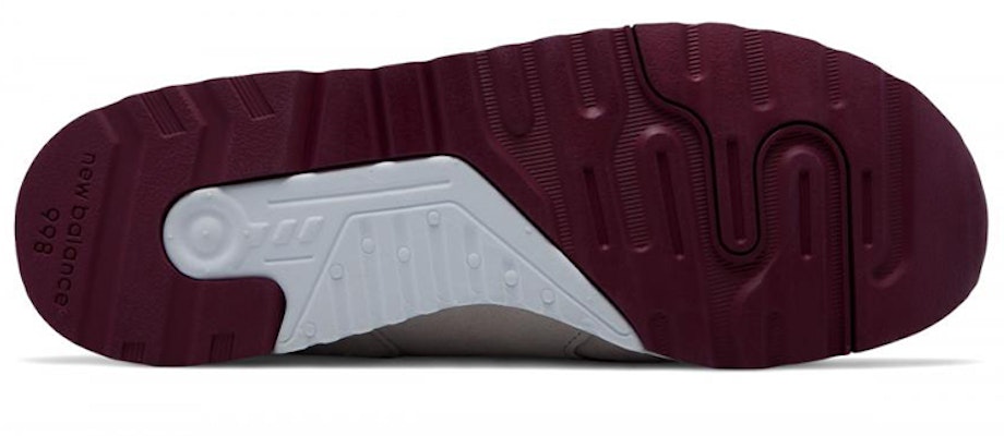 New Balance 998 'Coumarin Pack Putih Burgundy' M998CST Shop New Balance 998 'Coumarin Pack Putih Burgundy' M998CST