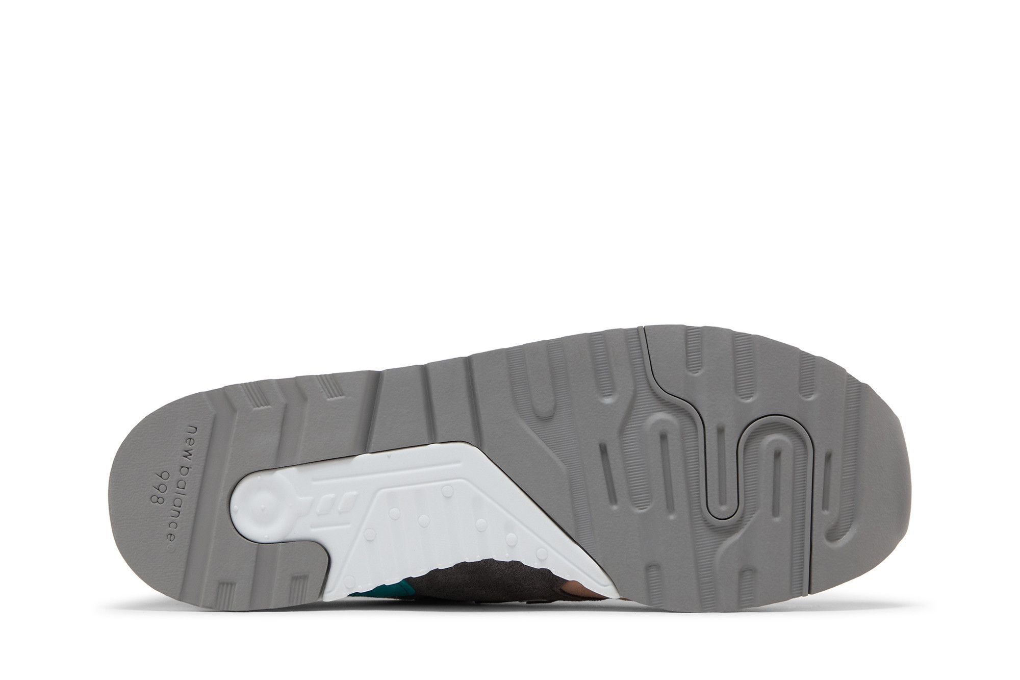 Shop New Balance 998 'Abu Biru Kuning' M998AWB