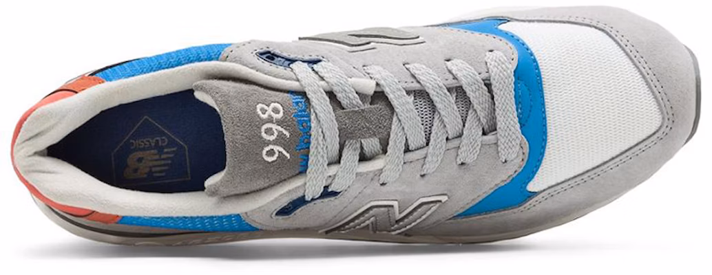 ニューバランス998 グレー/ライトブルー/レッド M998CNG Lookbook ニューバランス998 グレー/ライトブルー/レッド M998CNG