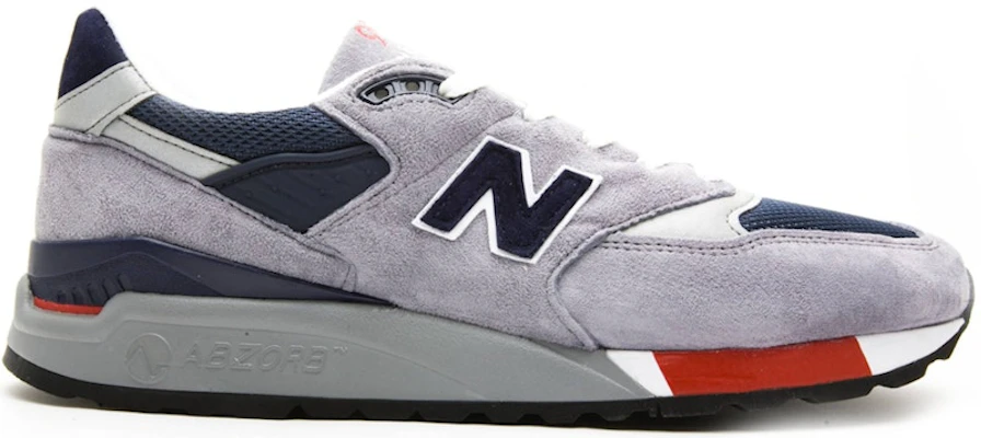 ニューバランス998 グレー/ネイビー/レッド M998GNR Buy ニューバランス998 グレー/ネイビー/レッド M998GNR