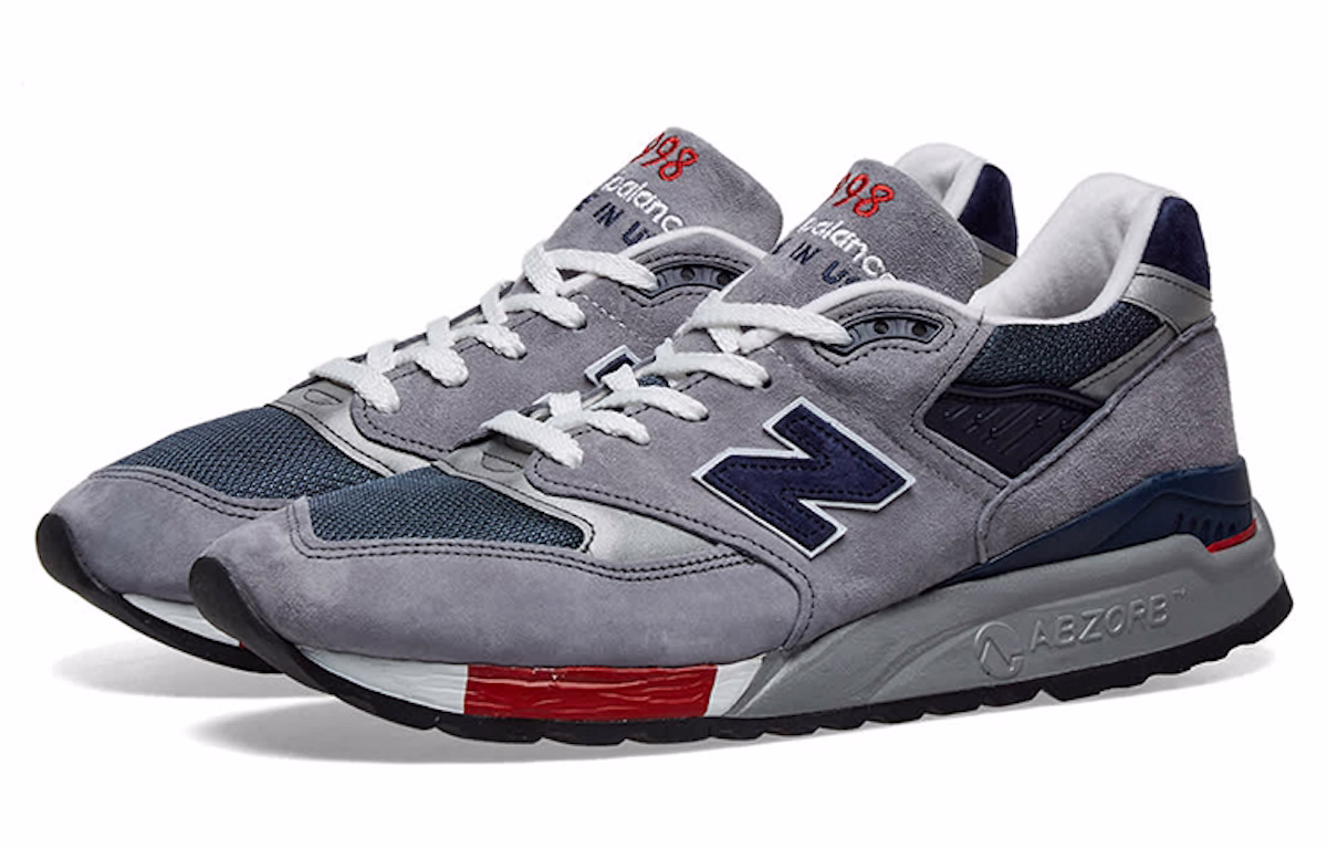 New Balance 998 'Grey Navy Red' M998GNR