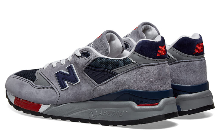 Lookbook New Balance 998 'Gris Azul Marino Rojo' M998GNR