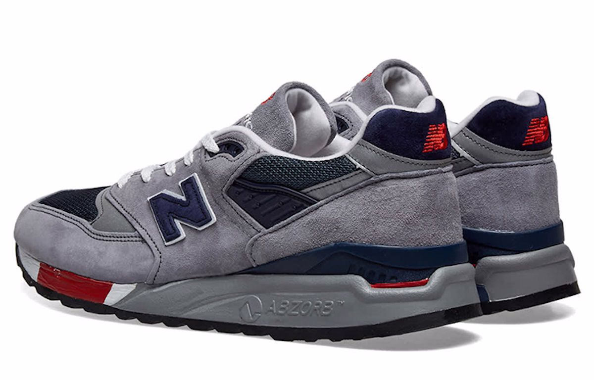 New Balance 998 'Grey Navy Red' M998GNR