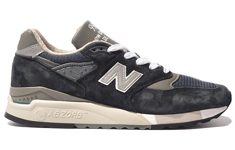 Order New Balance 998 Klasik Buatan AS 'Navy Grey' M998NV