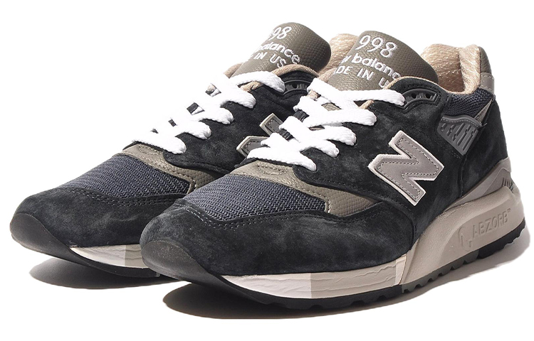 Lookbook New Balance 998 Klasik Buatan AS 'Navy Grey' M998NV
