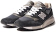 Lookbook New Balance 998 Klasik Buatan USA 'Navy Grey' M998NV