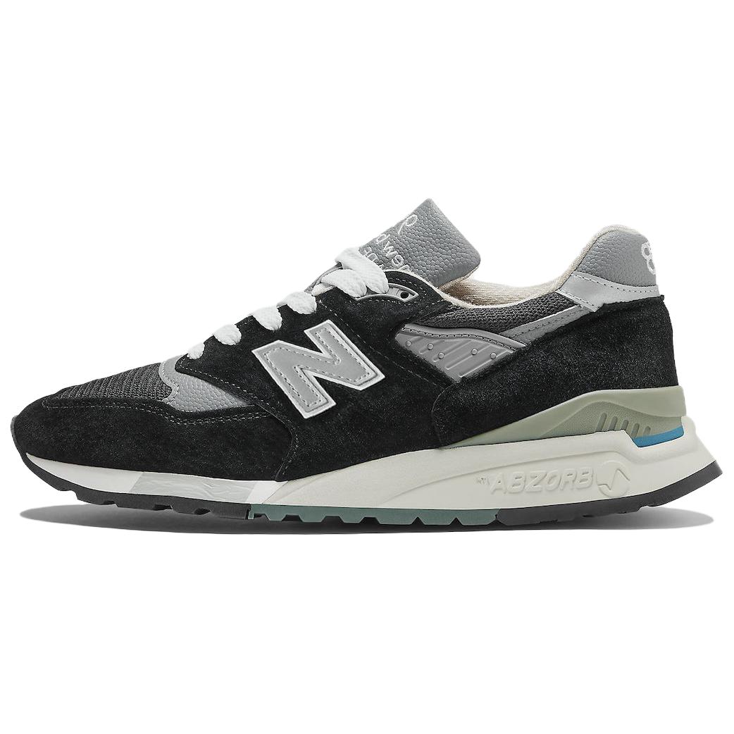 New Balance 998 Made in USA 'Black Silver' U998BL