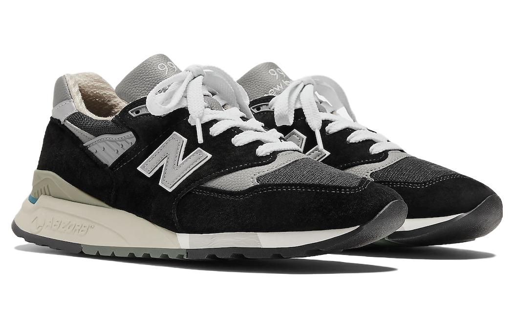 Lookbook New Balance 998 Fabriqué aux USA ''Noir Argent'' U998BL