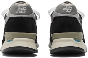 뉴발란스 998 메이드 인 USA "블랙 실버" U998BL Shop 뉴발란스 998 메이드 인 USA "블랙 실버" U998BL